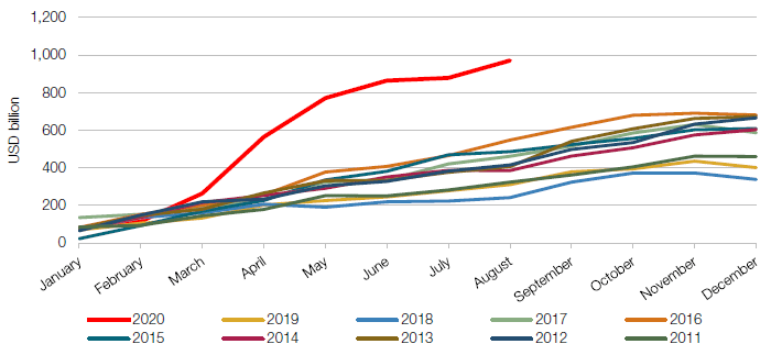 A Year Like No Other for US Credit Issuance