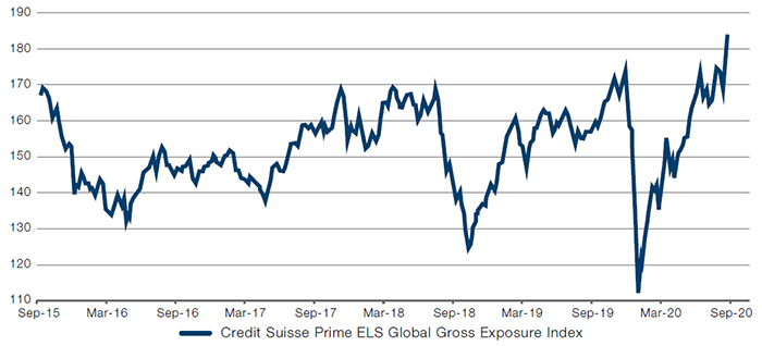 Equity Long-Short Gross Exposures